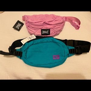 Belt Bag Bundle.  American Eagle teal belt bag and lavender Everlast belt bag